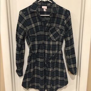 Isabel | Plaid Maternity Top